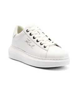 Кожаные кроссовки Kapri Karl Lagerfeld, белый