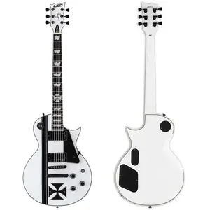 Электрогитара ESP LTD Iron Cross James Hetfield Signature - Снежно-белая