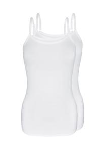 Топ прекрасная кожа 2-упаковка Sassa, белый