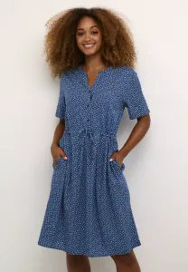 Платье zally Cream, Animal Skin Blue