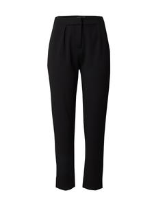 Обычные брюки со складками спереди ABOUT YOU, черный