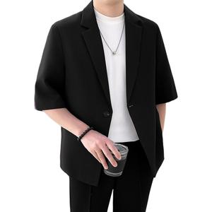 ZIAREL Костюм деловой Unisex Black Suit Collar Moderate