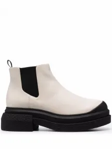 Ботильоны Charli на массивной подошве Stuart Weitzman, нейтральный