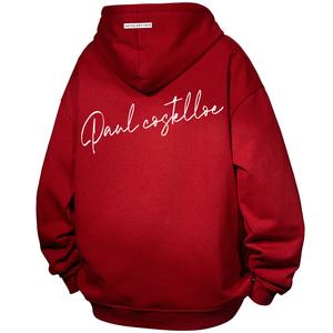 Унисекс свитшот PAUL COSTELLOE, Burgundy (Fleece-Lined)