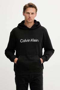 Хлопковая толстовка Calvin Klein, черный