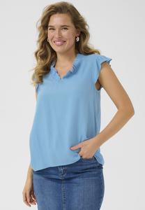 Блуза KATOVE WITH V-NECK Kaffe, синий