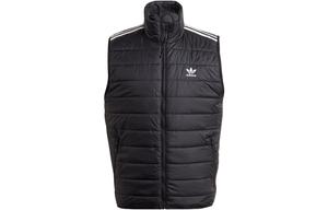 Жилет Adidas Originals Padded Stand Collar Puffer, черный