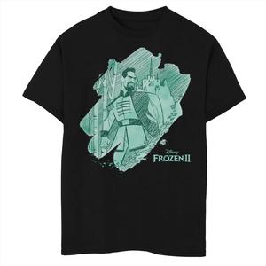 Футболка Disney's Frozen 2 для мальчиков 8–20 лет с изображением лейтенанта Маттиаса и рисунка с портретом Licensed Character
