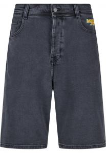 Джинсовые шорты HOMEBOY Loose fit Jeans Monster, серый деним