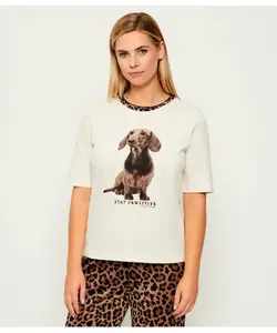 Футболка Regular fit Marc Cain, бежевый