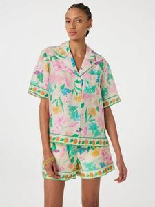 Блузка Brock с коротким рукавом и цветочным принтом Fabienne Chapot, Multi