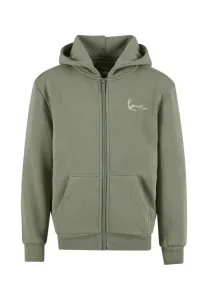 Толстовка на молнии с фирменным логотипом chest. Karl Kani, Green
