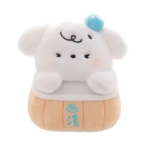 Японский стиль милые круглые щенки плюшевая кукла высота 23см Brangdy