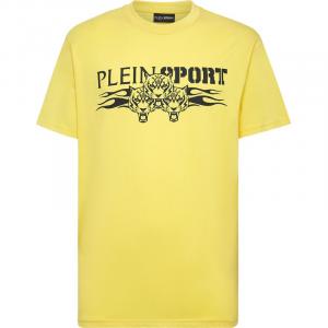 Футболка с тигром Plein Sport, желтый