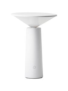 Настольные лампы LEVIRA белого цвета - (Ш) 14 x (В) 19 x (Д) 14 см