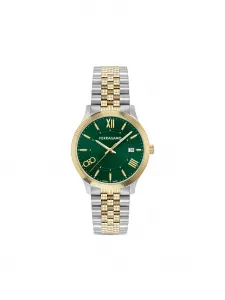Наручные часы Pair Duo 40 мм Ferragamo, зеленый
