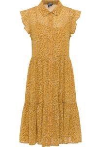 Платье DreiMaster Blusen, цвет Dunkelgelb Mehrfarbig