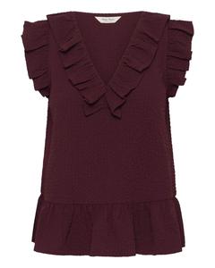 Part Two Блузка 'TrojaPW' в цвете бордо