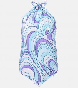 Рая топ-бюстье с принтом Melissa Odabash, Whirl