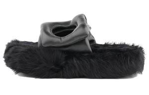 LAST LAZY Универсальные модные тапочки-шлепанцы с противоскользящим покрытием и мягкой текстурой для дома и улицы Унисекс черный LASTLAZY