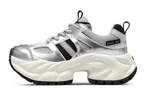 Кроссовки CВ°BANNER Chunky Sneakers Women's Low-Top Silver