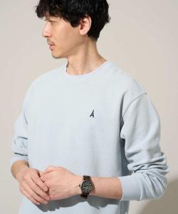 Двусторонний пуловер Aze с вышивкой в одну точку Avv, цвет Light Blue