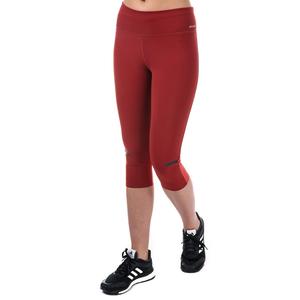 Тайтсы adidas Women's Running Chill 3/4, красный