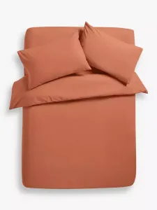 Постельное белье John Lewis Crisp & Fresh 200 Thread Count Egyptian Cotton, цвет baked/clay