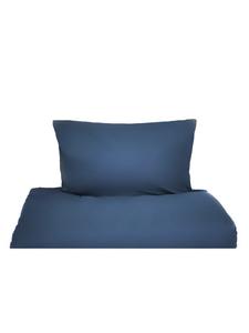 Однотонное постельное белье, 100% хлопок, темно-синего цвета. COFI 1453, 155 x 200 см