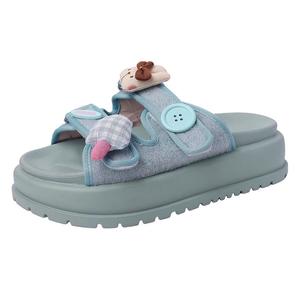 Dragon Dance Женские слайдеры Морская соль, цвет Sea Salt Blue