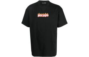 Футболка с логотипом Burning Palm Angels, черный