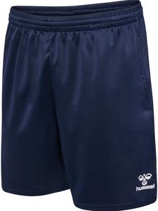 Короткие шорты Hmlessential Training Shorts синего цвета Hummel