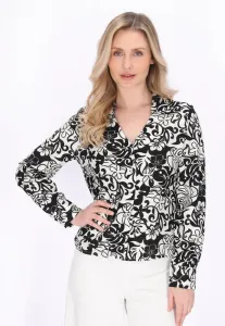 Блузка на пуговицах Usha, Black