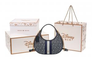 Disney Микки Серия ПВХ женская сумочка Кофе/Королевский синий