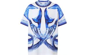 Футболка мужская темно-синяя Burberry, синий