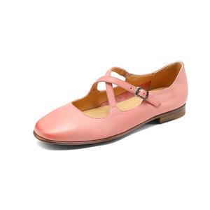 Туфли Мэри Джейн на плоской подошве женские FMM, Black