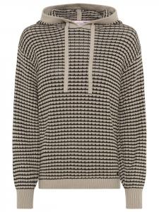 Kangaroos Черно-бежевый вязаный свитер