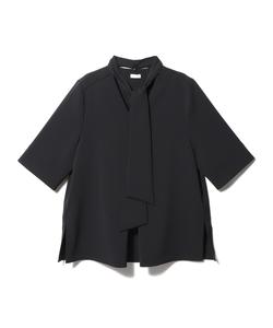 Блузка с бантом ПОСТОЯННО Column, цвет Black