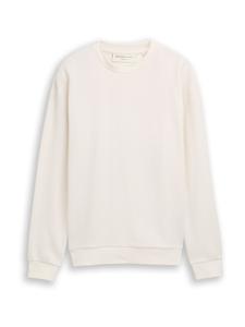 TOM TAILOR DENIM Свитшот в белом цвете