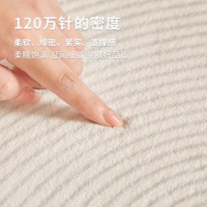 Budis Ковер 240х340 см для гостиной/спальни waterproof, моющийся, устойчивый к пятнам, с высоким ворсом, в стиле snow flower