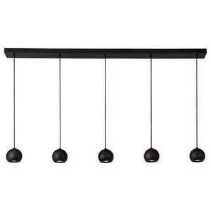 Подвесной светильник searchlight Eindhoven I, сталь - черная