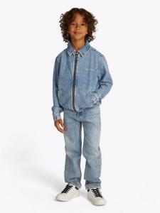 Детская куртка-рубашка Ivy Relaxed из денима Tommy Hilfiger, Random