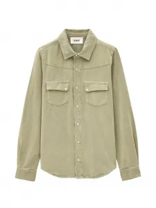 Рубашка Jada с застежкой на пуговицы и передними карманами Ba&Sh, зеленый
