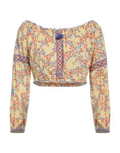 Кроп-топ Poupette St Barth, желтый