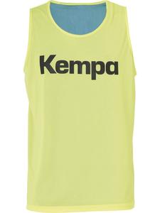 Спортивная футболка Рубашка с двусторонней маркировкой желтого цвета Kempa