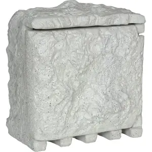 Уличная розетка для сада Roccus 1 шт., макс. мощность: 3600 Вт, длина кабеля: 5 м, материал: искусственный камень/полирезин Näve, серый