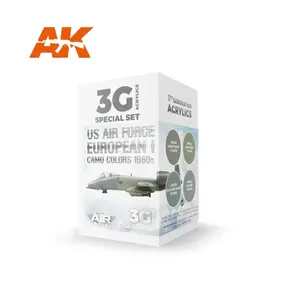 Цвета европейского I лагеря ВВС США, 1980-е гг., 3rd Gen Acrylic Special Set