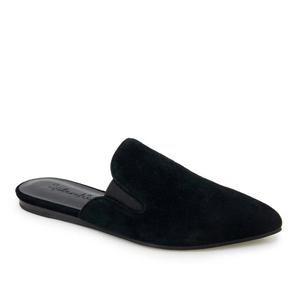 Женские замшевые мюли Splendid Lee Slippers с острым носком, черные, GAL2070 Splendid, черный