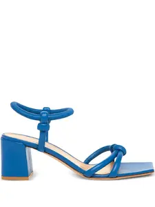 Босоножки с ремешками Gianvito Rossi, синий