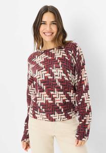 Джемпер BRAX STYLE LISA, Mandarin/Mottled Dark Red